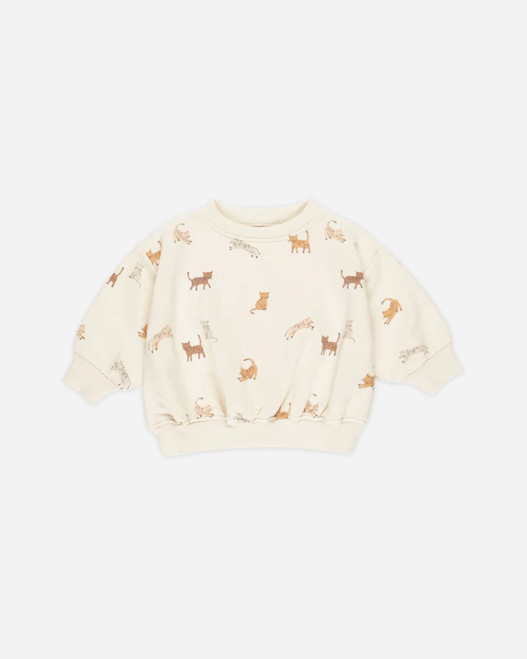 Quincy Mae Relaxed Sweatshirt, Cats