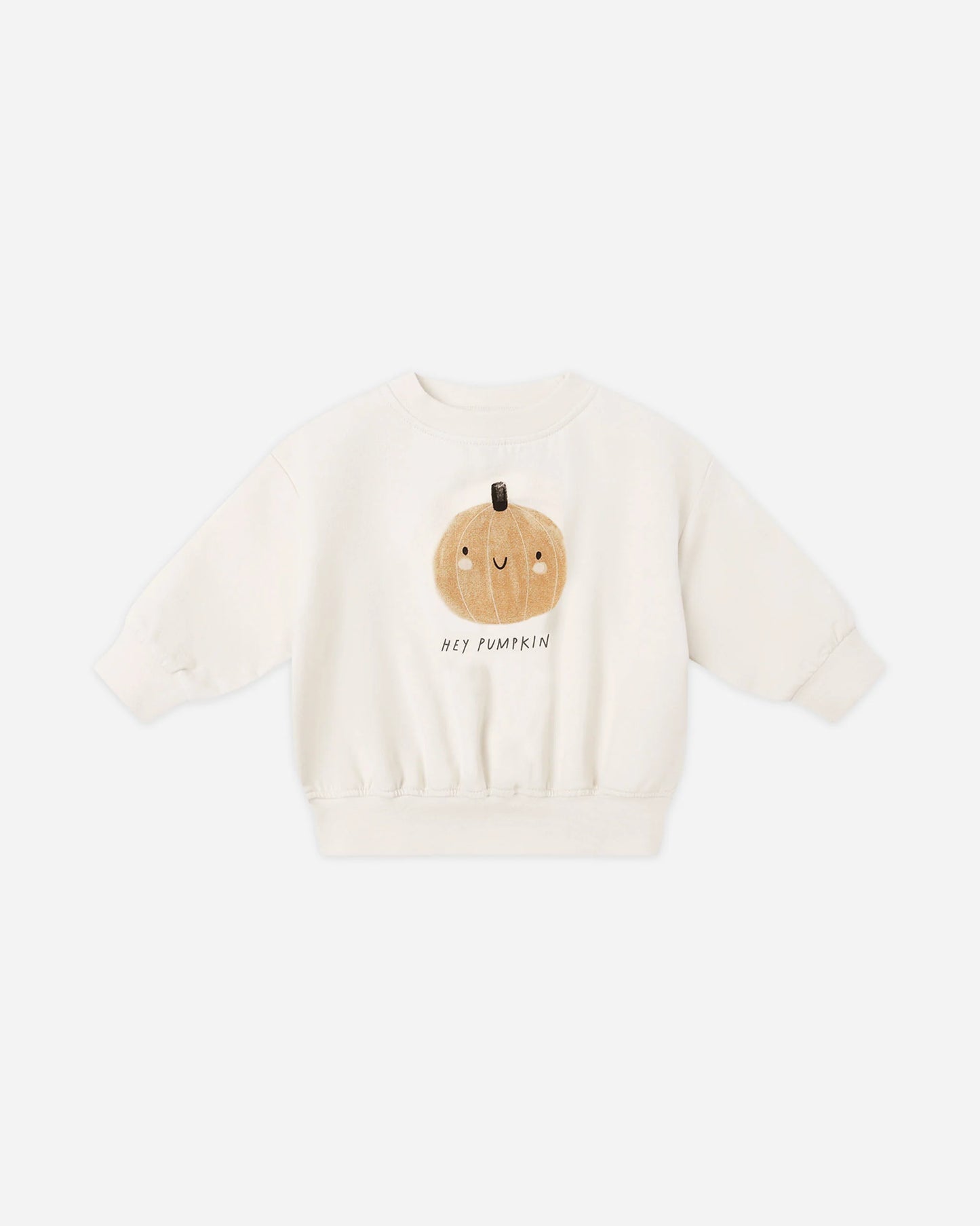 Quincy Mae Relaxed Fleece Sweatshirt, Pumpkin