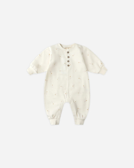 Quincy Mae Relaxed Fleece Jumpsuit, Shooting Stars