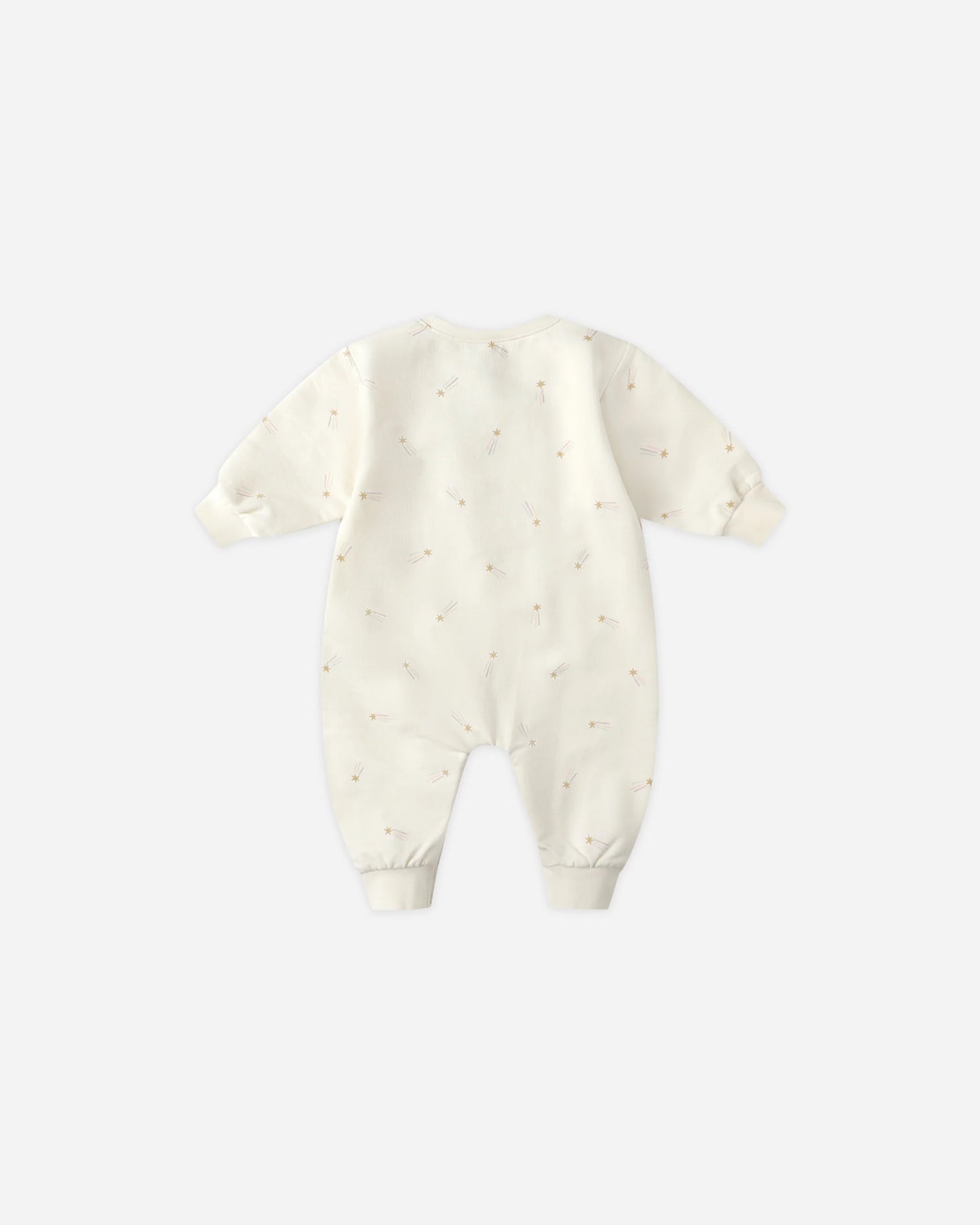 Quincy Mae Relaxed Fleece Jumpsuit, Shooting Stars