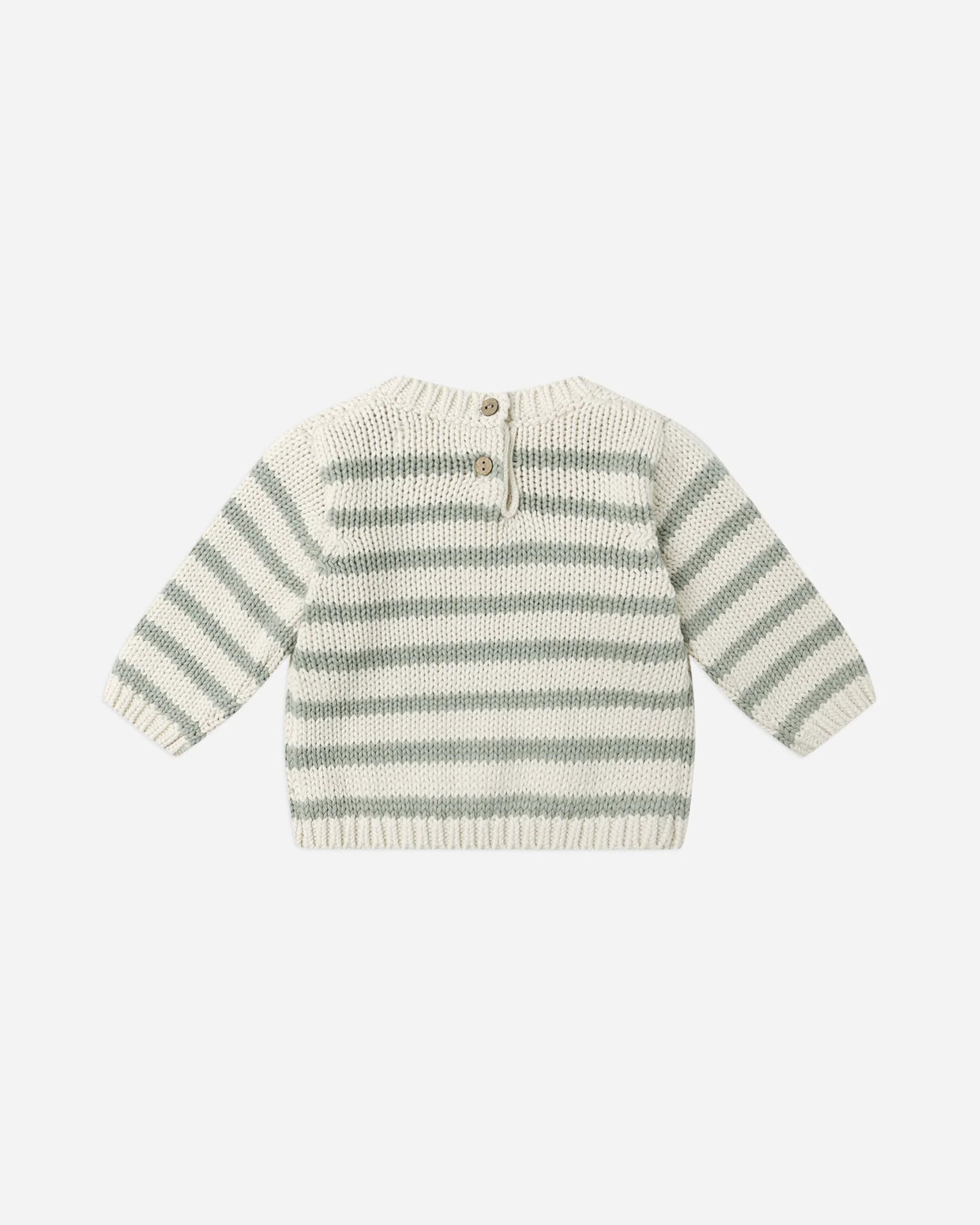Quincy Mae Rex Sweater, Fern Stripe