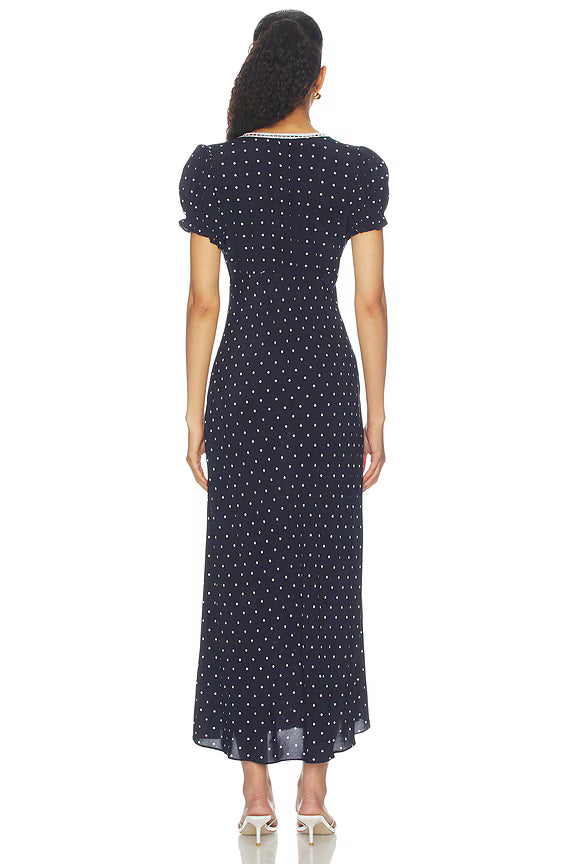 Rails Allison Dress, Navy Polka Dots