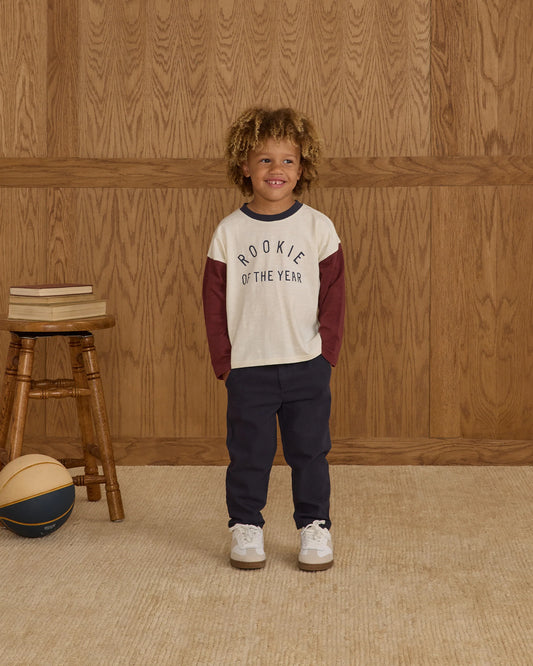 Rylee + Cru Camden Long Sleeve Tee, Rookie