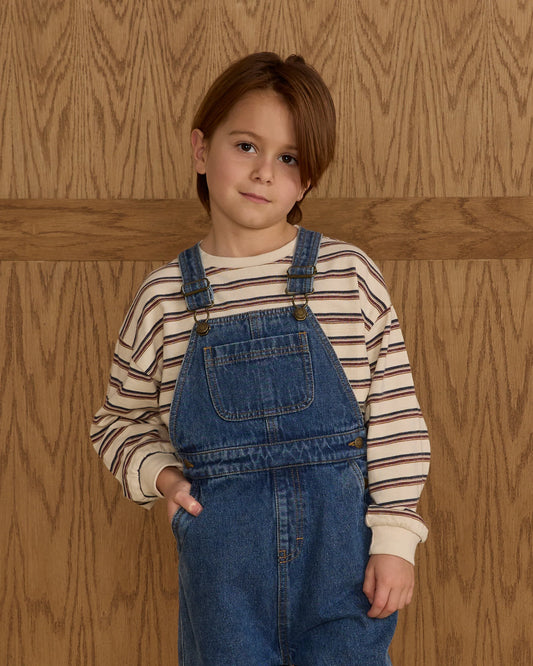 Rylee + Cru Relaxed Long Sleeve Tee, Vintage Stripe