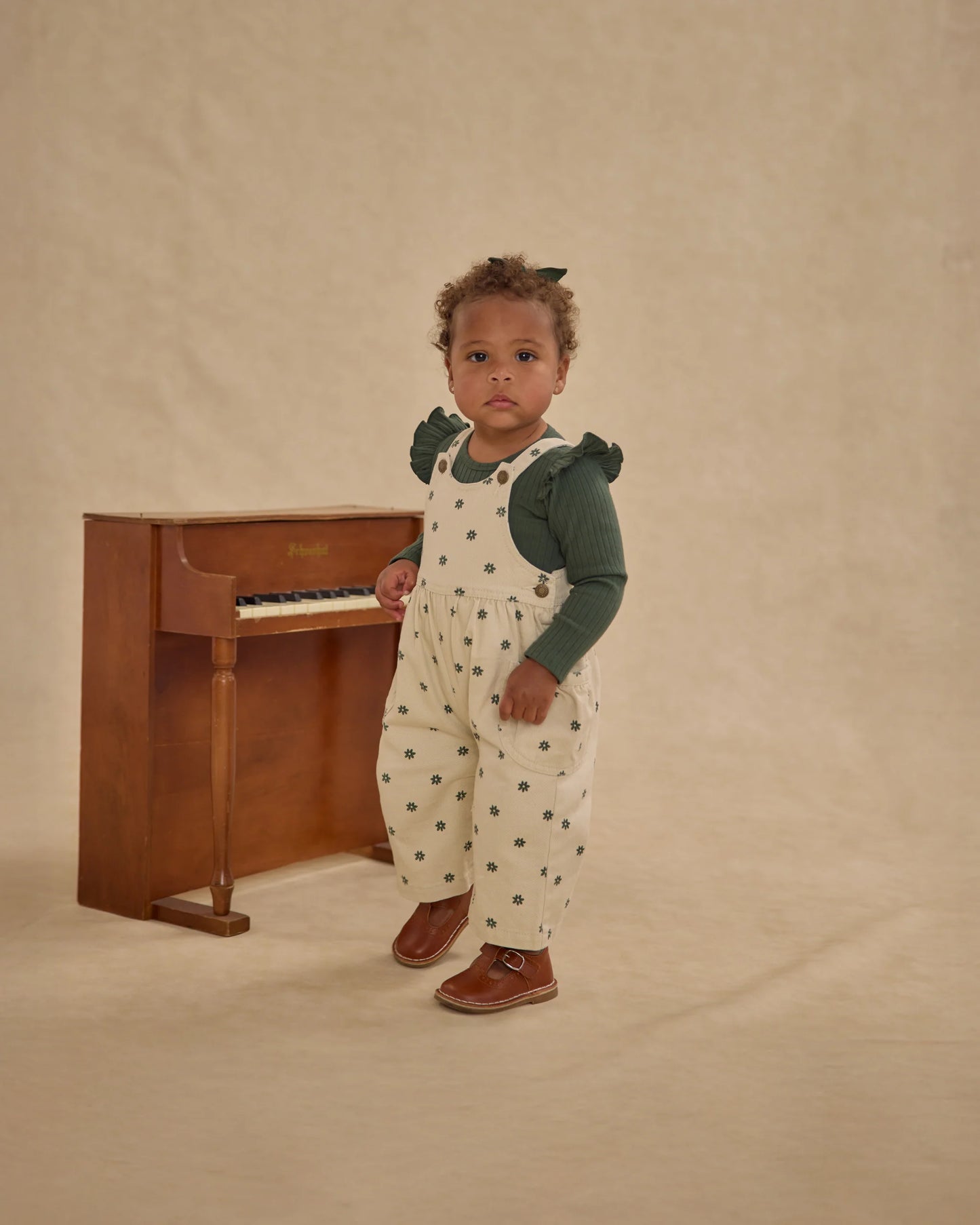 Rylee + Cru Wide Leg Overall, Mini Daisy