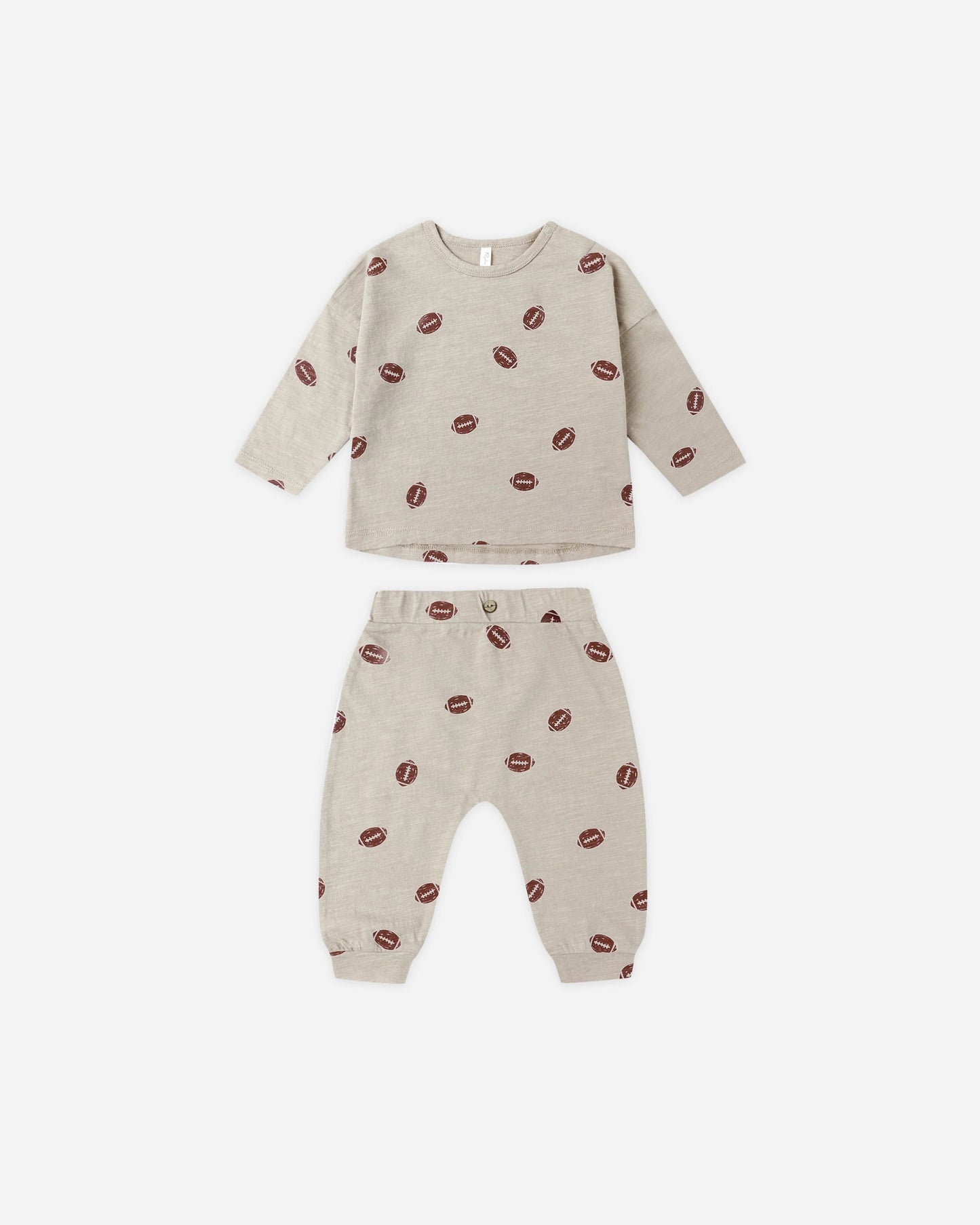 Rylee + Cru Tee & Pant Set, Footballs