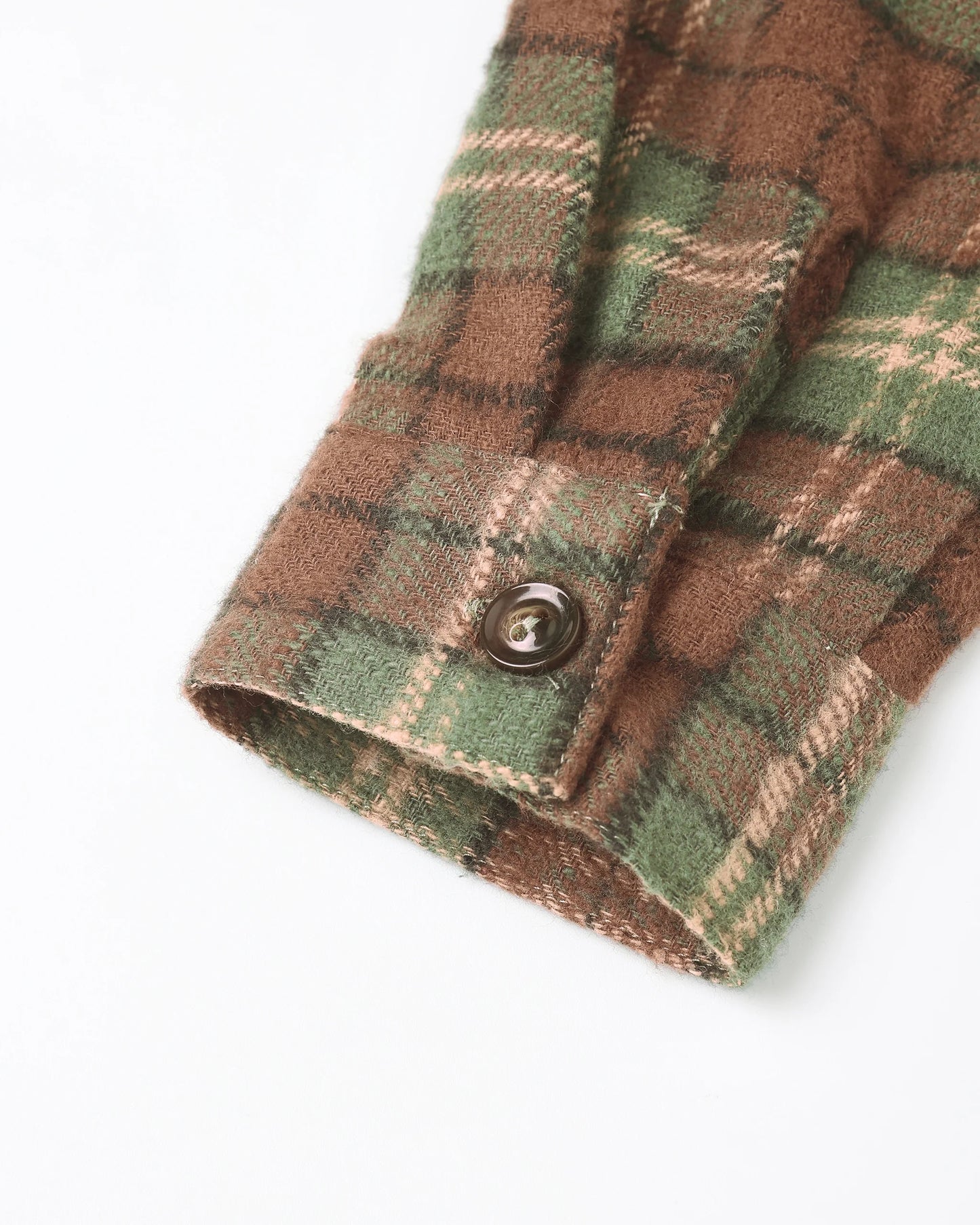 Rylee + Cru Pocketed Flannel Shirt, Holiday Plaid