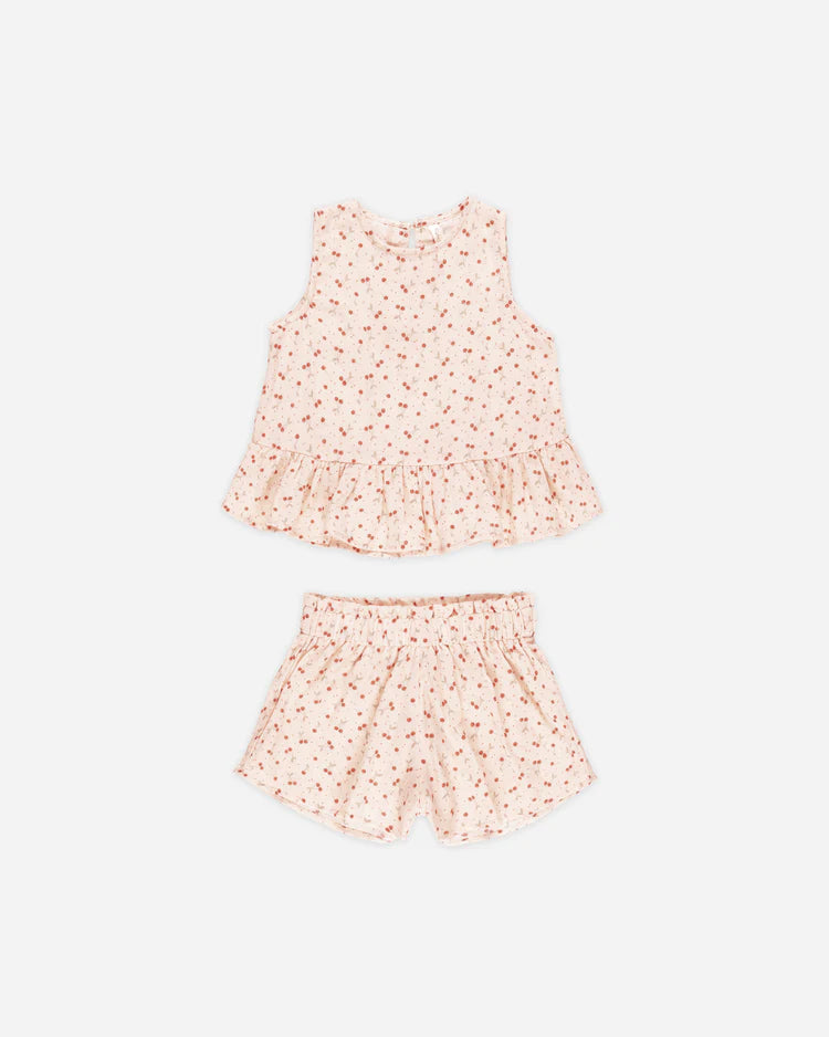 Rylee + Cru Liliana Set, Cherries