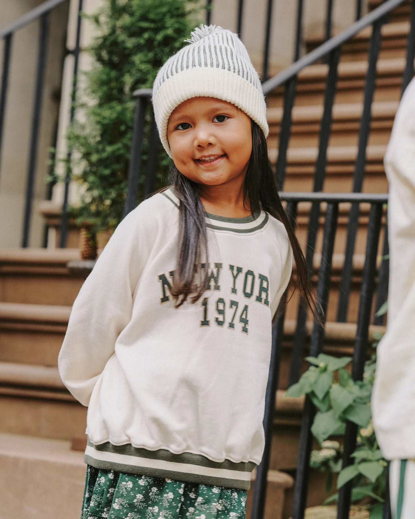 Rylee + Cru Oversized Raglan Sweatshirt, New York