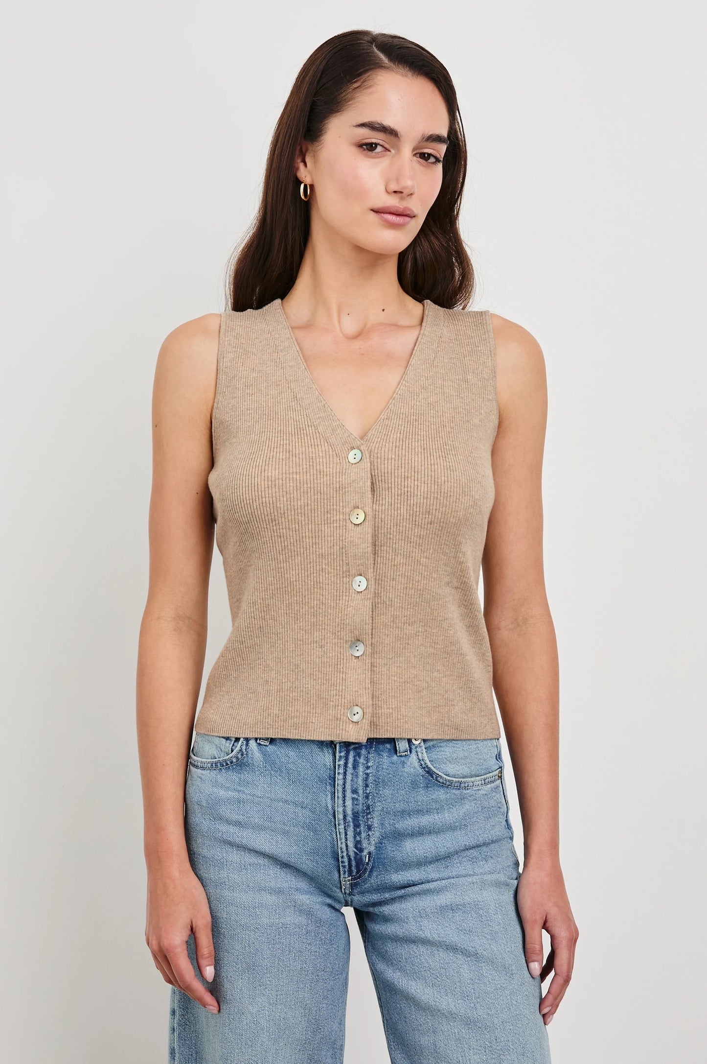 Rails Rosa Vest, Oatmeal