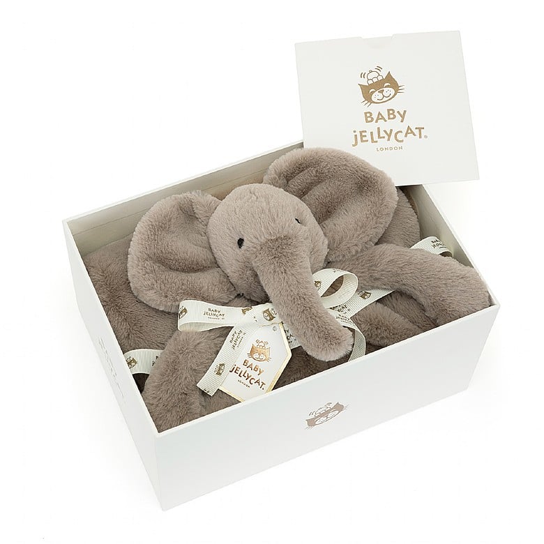 Jellycat Baby Luxe Smudge Elephant Blankie