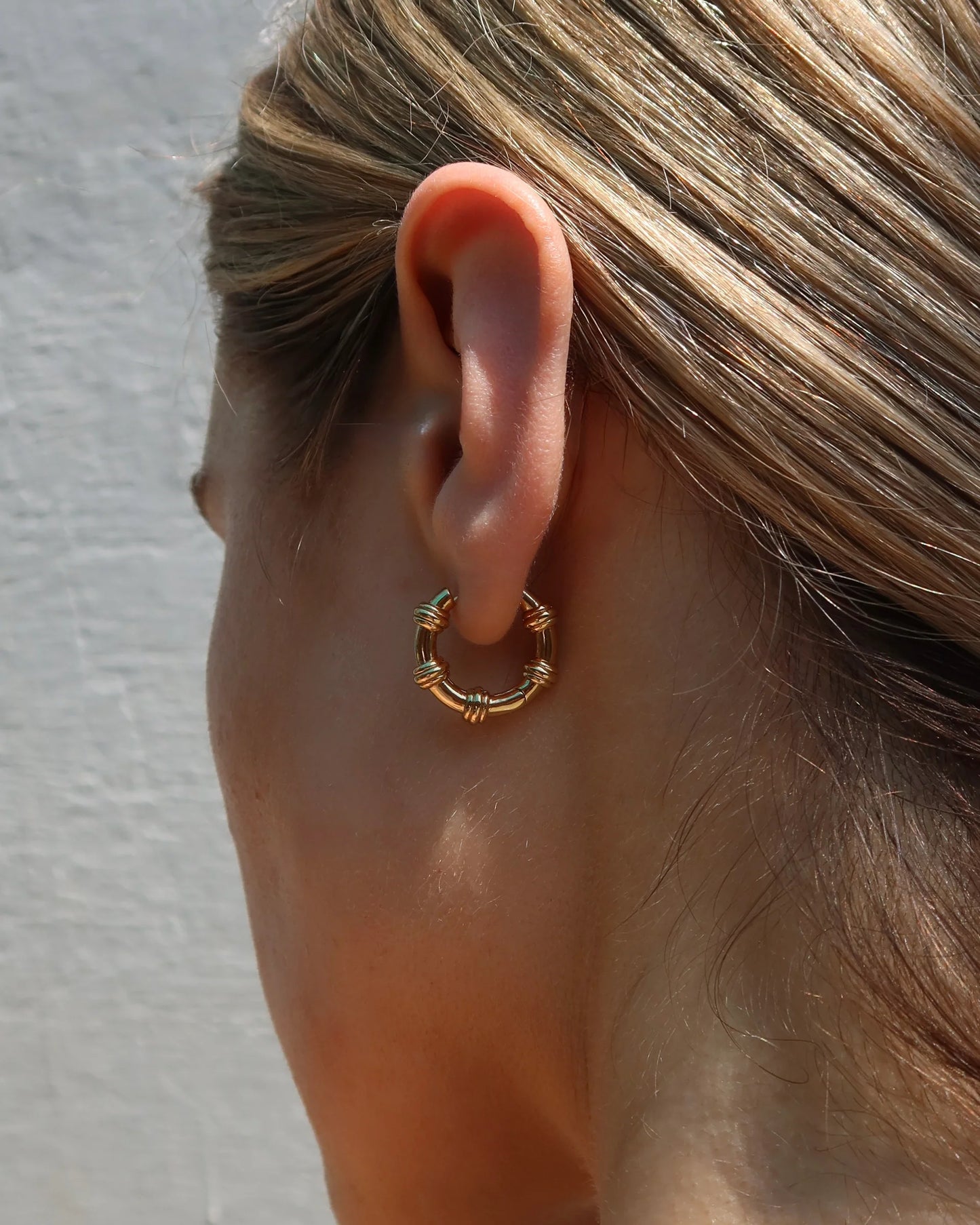 Mod + Jo Sable Notched Hoops - Multiple Options