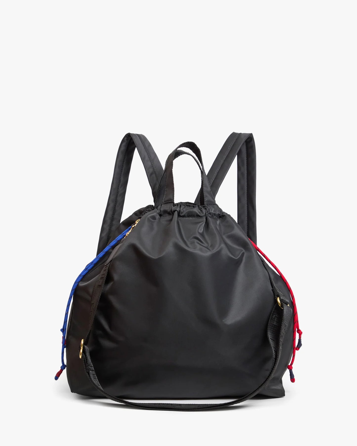 Clare V Sac Tout Backpack, Black Nylon Twill
