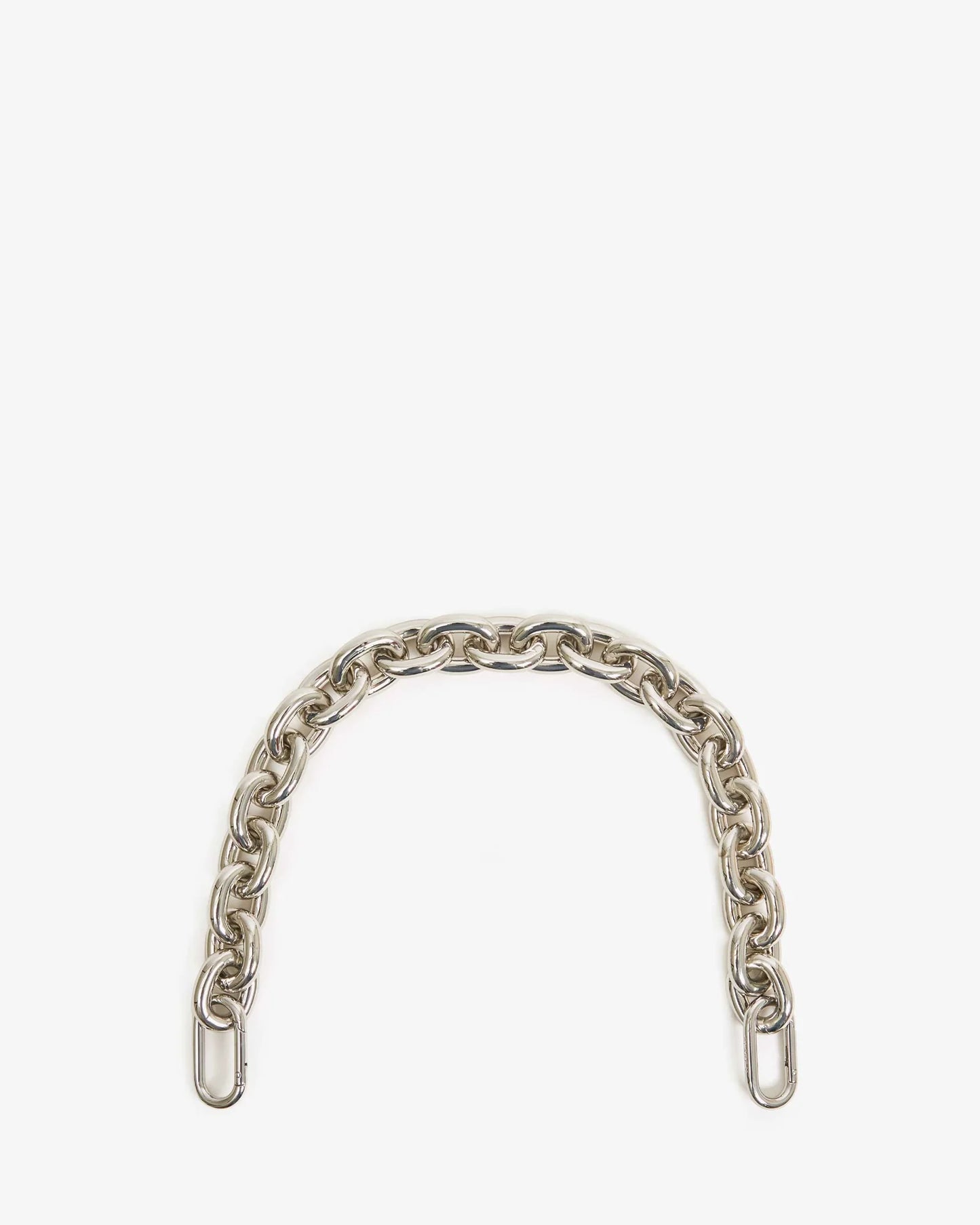 Clare V Shortie Strap - Oversize Metal Link, Multiple Options