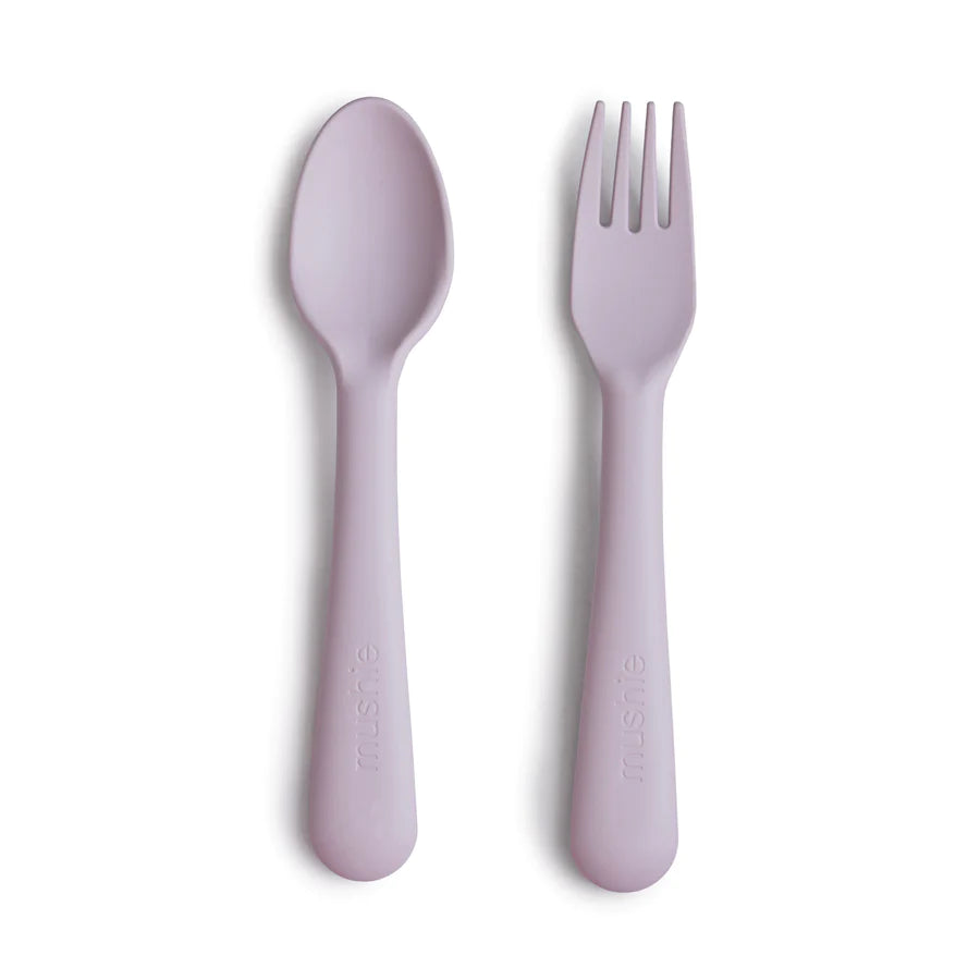 Mushie Fork & Spoon Set - Multiple Options