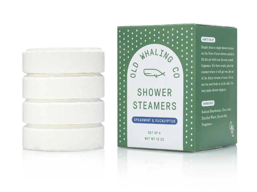 Old Whaling Co Shower Steamer, Spearmint & Eucalyptus