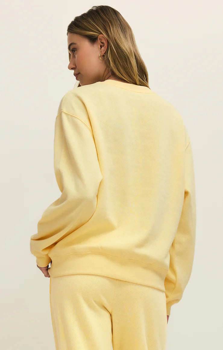 Z Supply Boyfriend Sweatshirt, Sunnyside