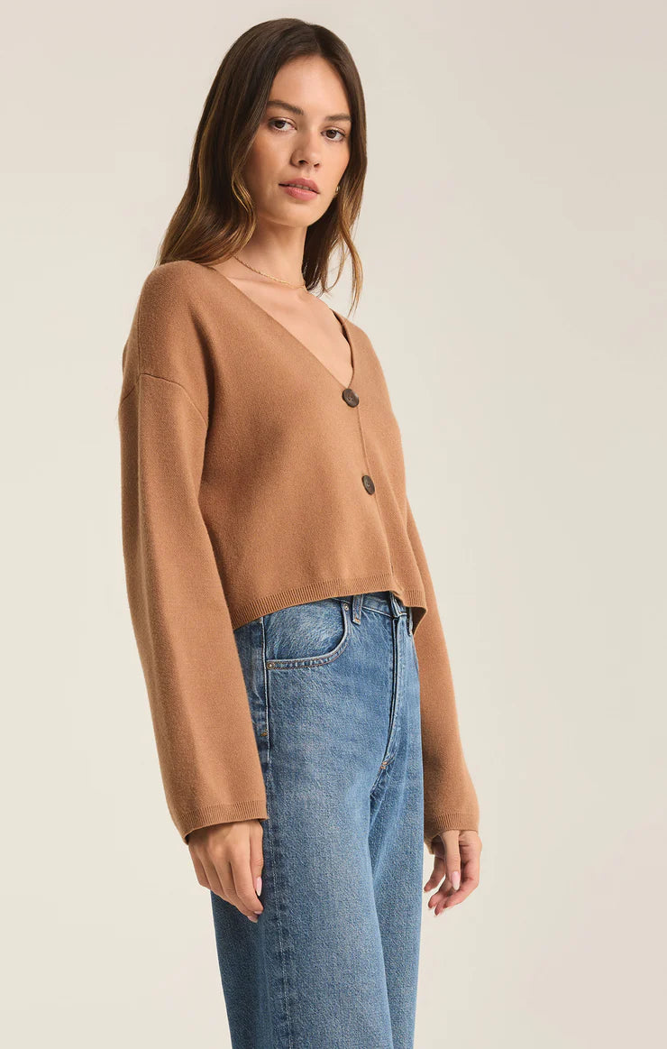 Z Supply Estelle Cardigan, Burro