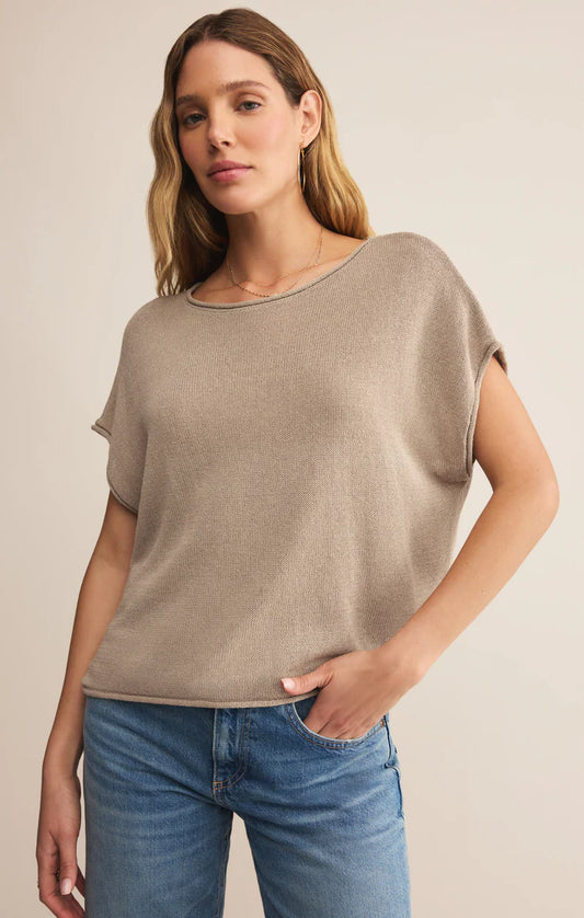 Z Supply Wanderlust Sweater Pullover, Retreat