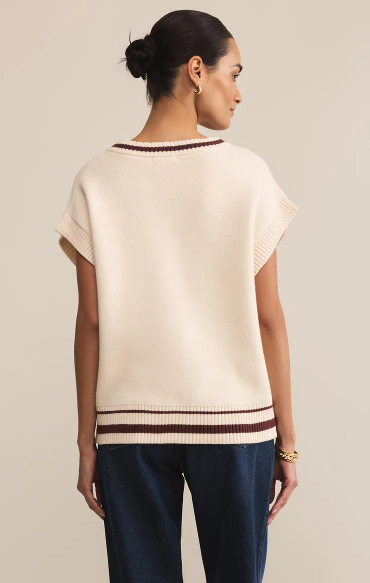 Z Supply Fletcher Sweater Vest, Crystal