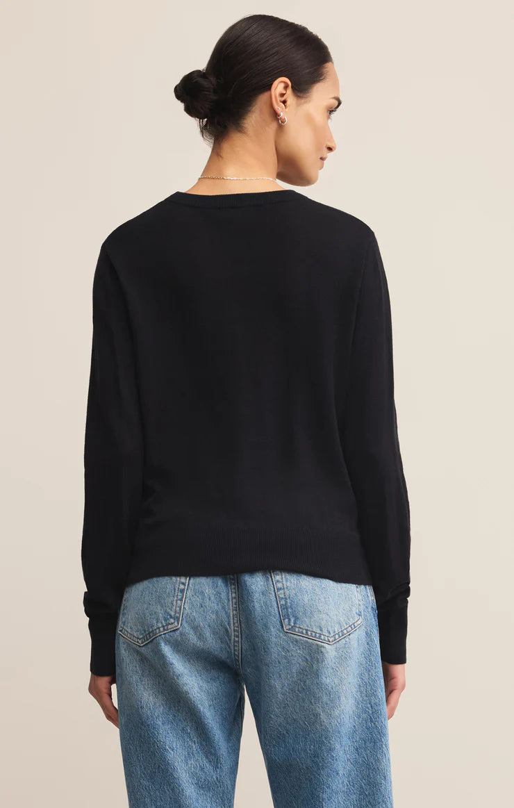 Z Supply The Perfect Layer Sweater, Black