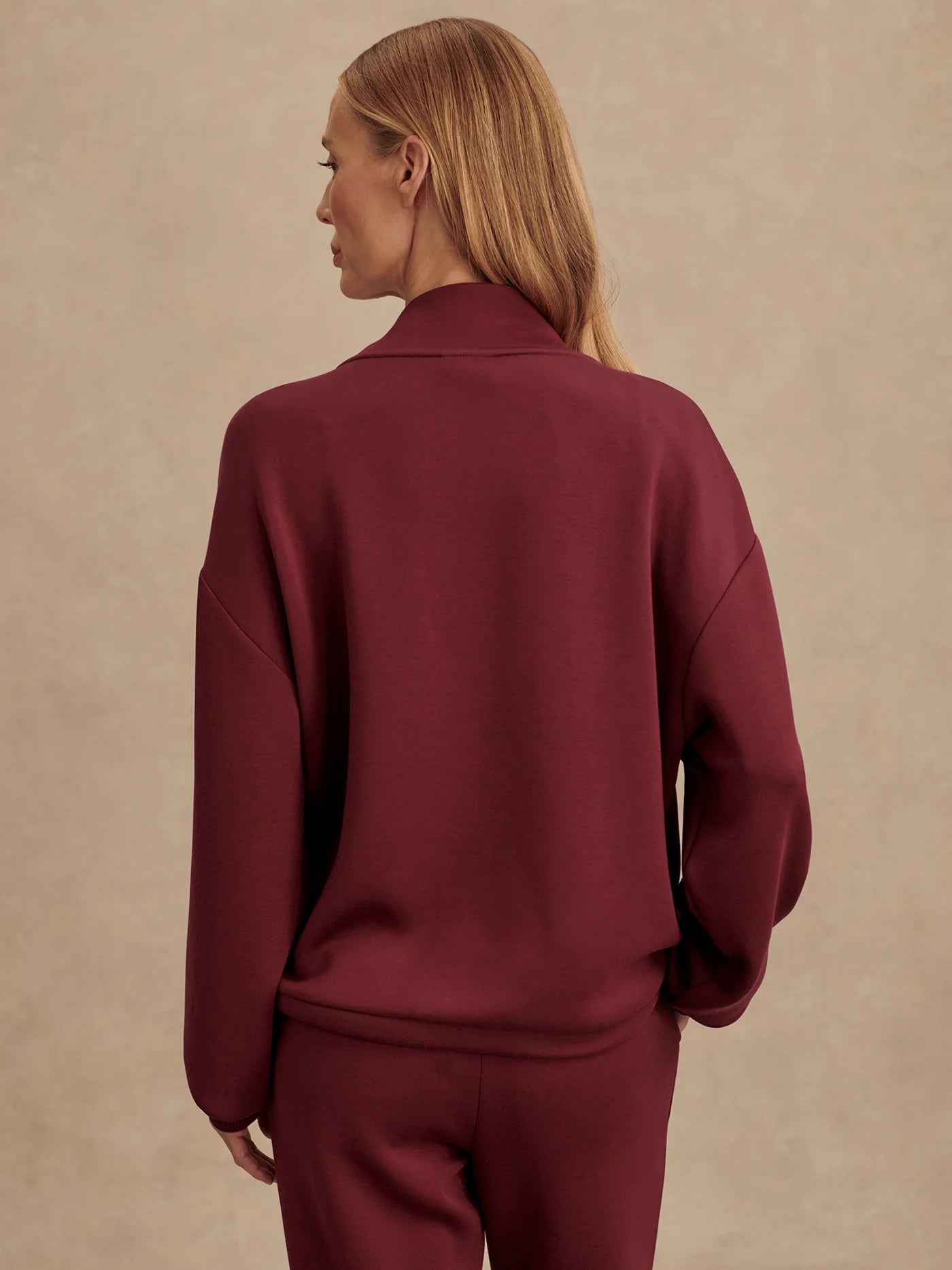 Varley Betsy Sweat, New Maroon