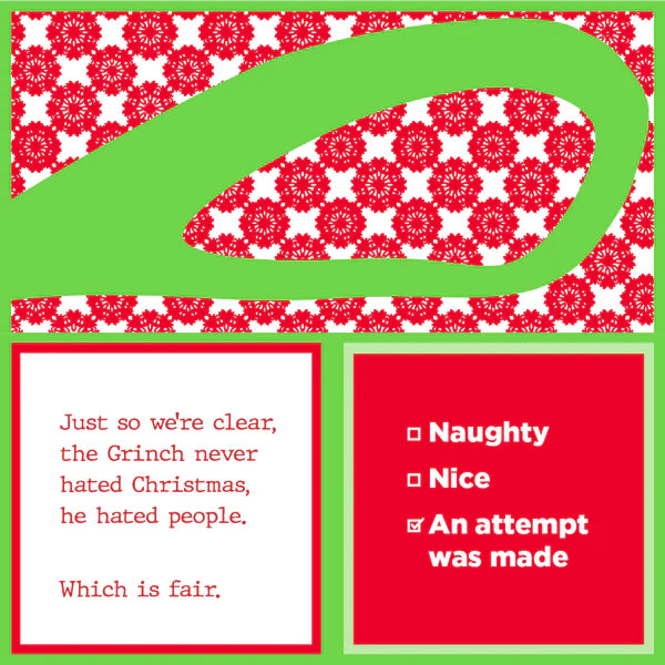 Drinks On Me Original Double Sided Holiday Napkin, Multiple Options