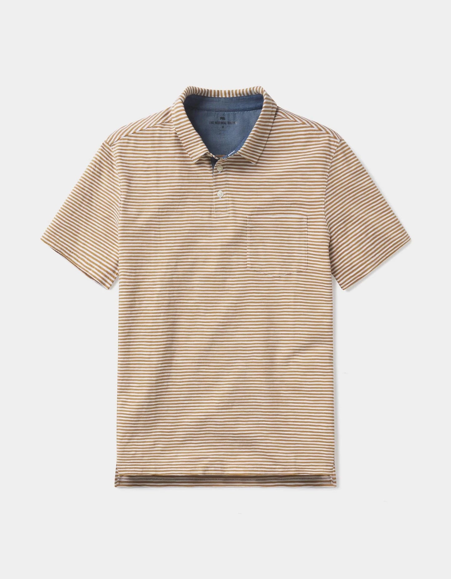 The Normal Brand Men's Vintage Slub Pocket Polo - Multiple Options
