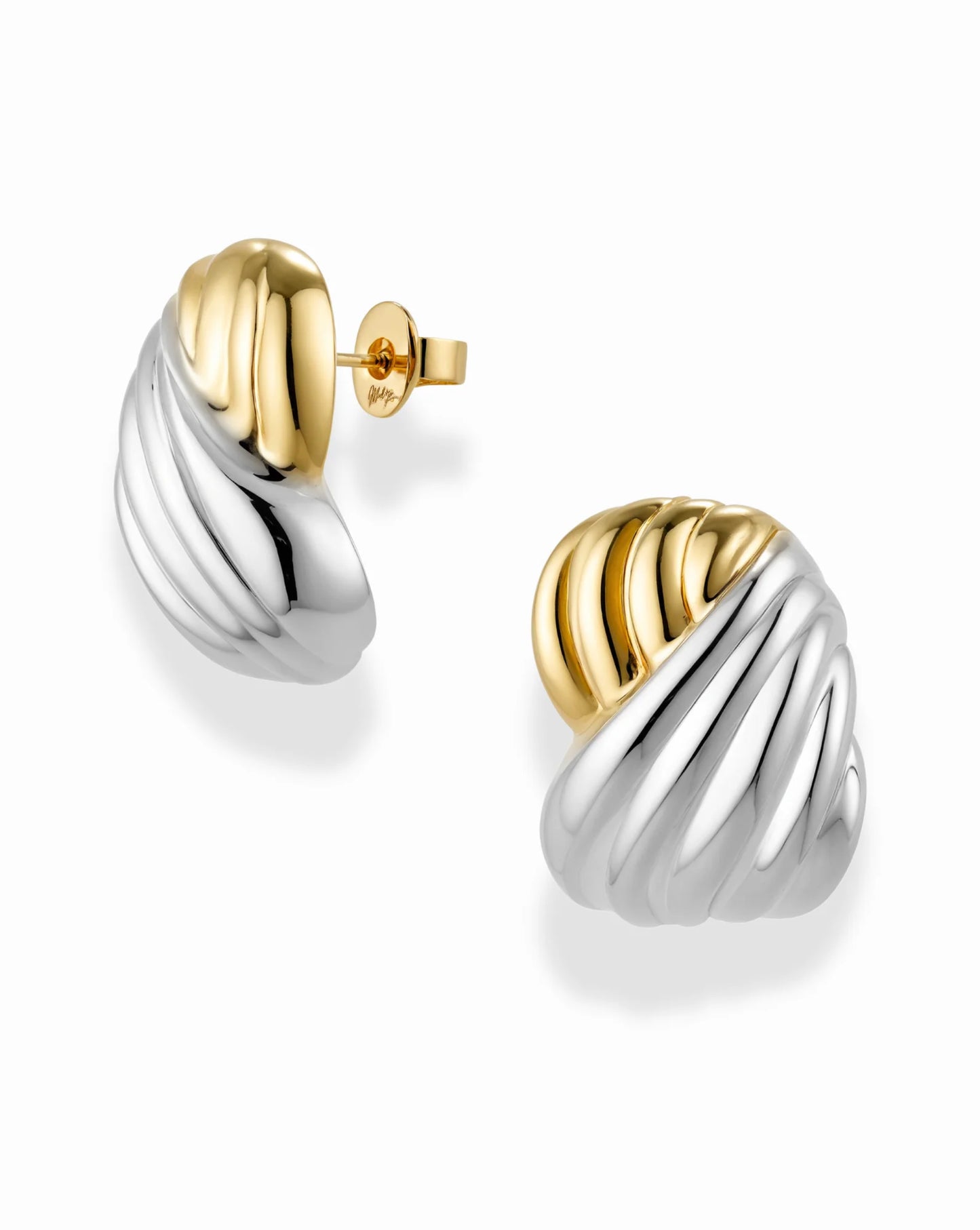 Mod + Jo Cleo Two-Toned Studs