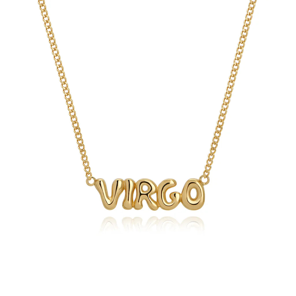 Mod + Jo Cosmo Bubble Zodiac Pendant Necklace - Multiple Options