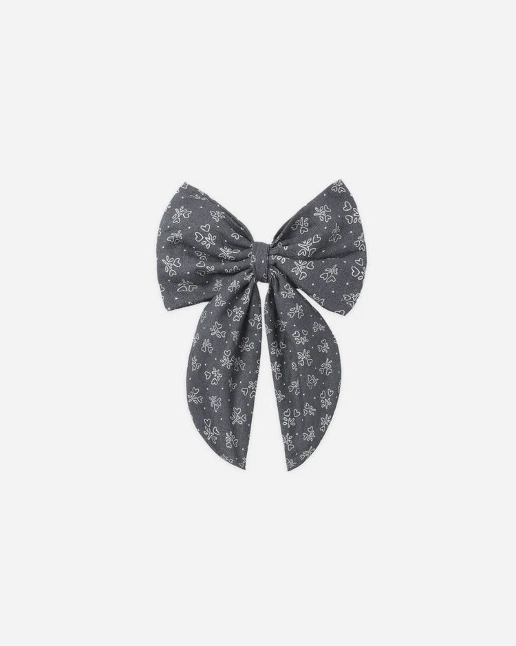 Rylee + Cru Oversized Bow, Heart Ditsy