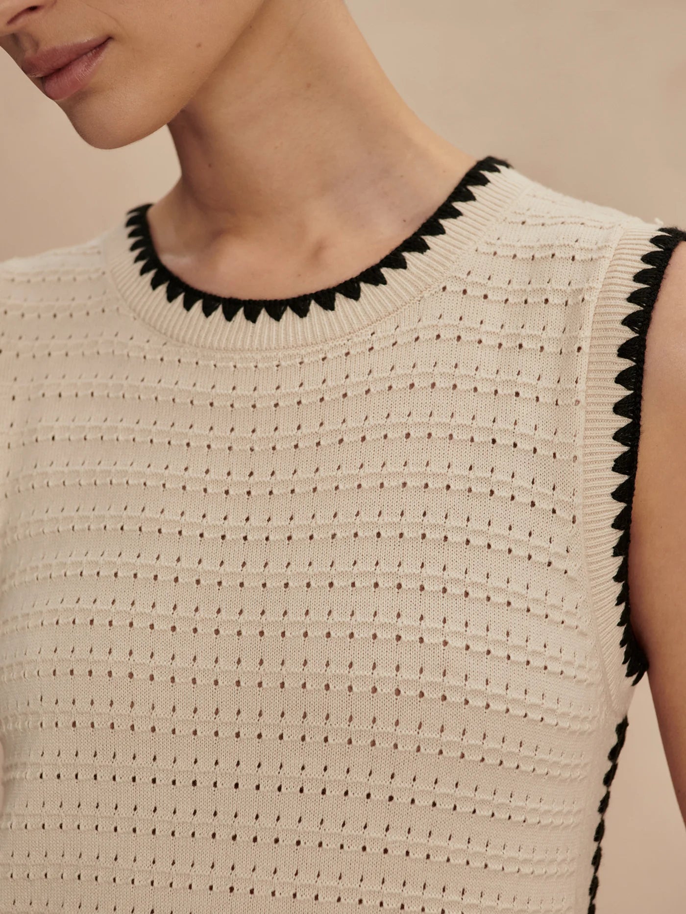 Varley Dwight Tank Knit Dress, Birch