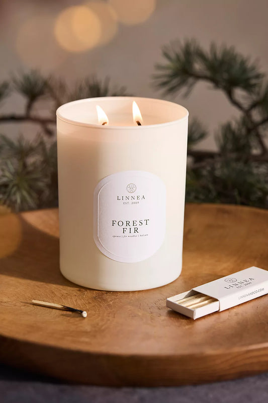 Linnea Candle, Forest Fir - Multiple Options