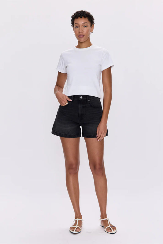 Pistola Saige High Rise A-Line Short, Glamour