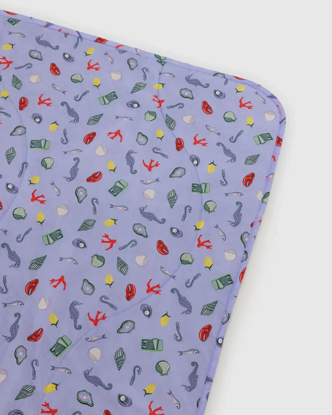 Baggu Puffy Picnic Blanket, Sea Charms