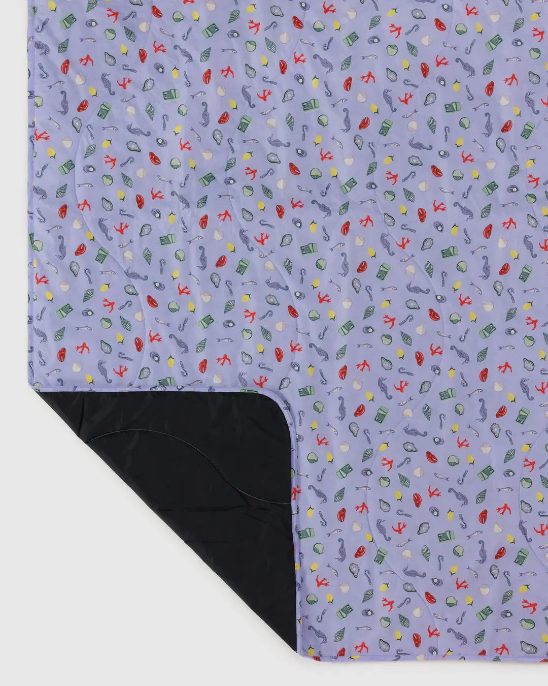 Baggu Puffy Picnic Blanket, Sea Charms