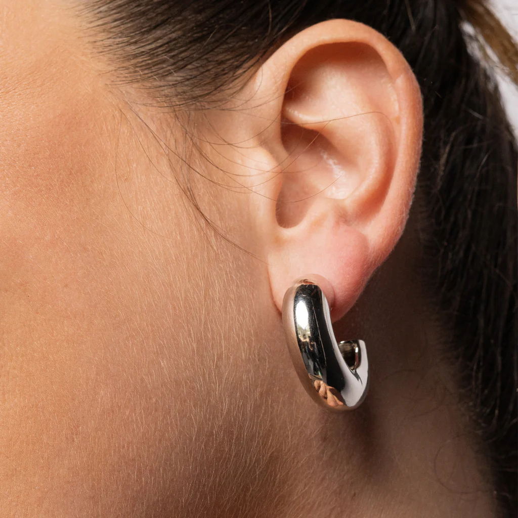 Mod + Jo Grayson Chubby Hoop Earrings - Multiple Options