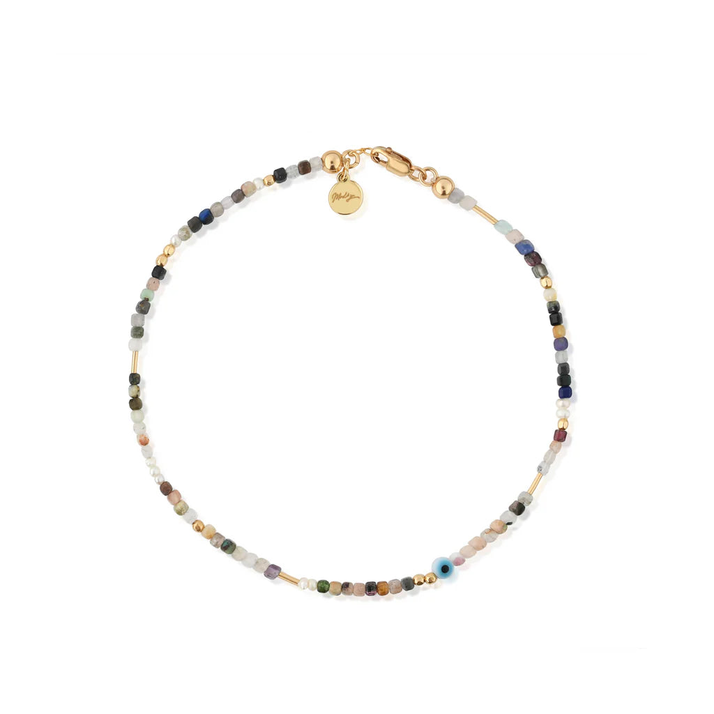 Mod + Jo Luca Gemstone Bracelet 14K Gold Filled - Multiple Options
