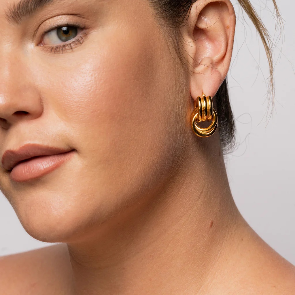 Mod + Jo Olsen Convertible Hoop Earrings - Multiple Options