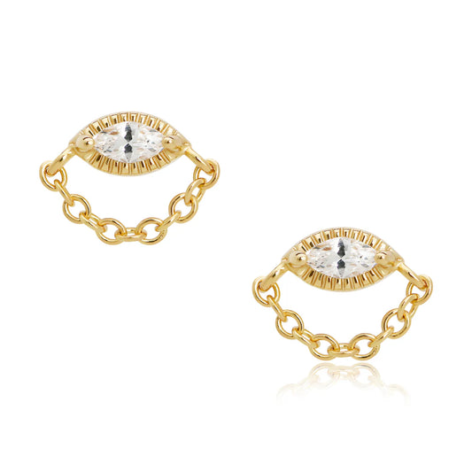 Mod + Jo Simone Chain Studs