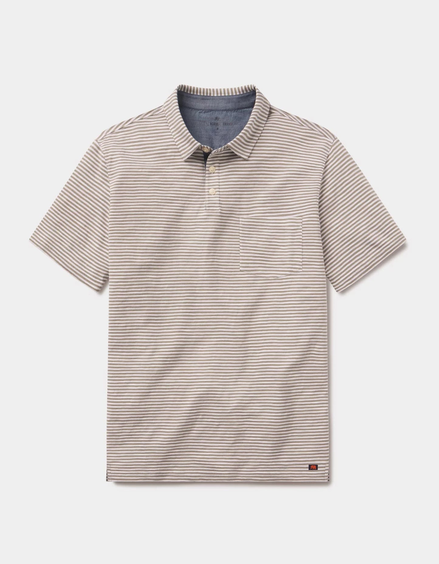 The Normal Brand Men's Vintage Slub Pocket Polo - Multiple Options