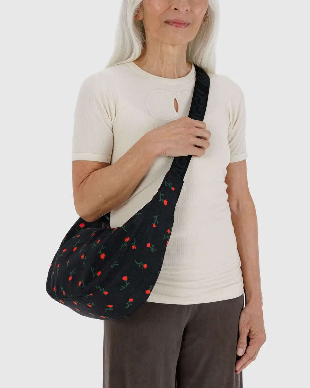 Baggu Medium Nylon Crescent Bag - Multiple Options