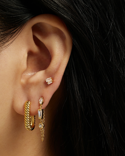 Mod + Jo Mae Baguette Studs