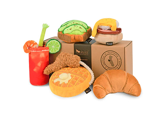 P.L.A.Y. Pet Lifestyle and You, Barking Brunch Toy - Multiple Options