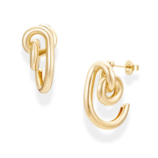 Mod + Jo Samara Knot Hoops