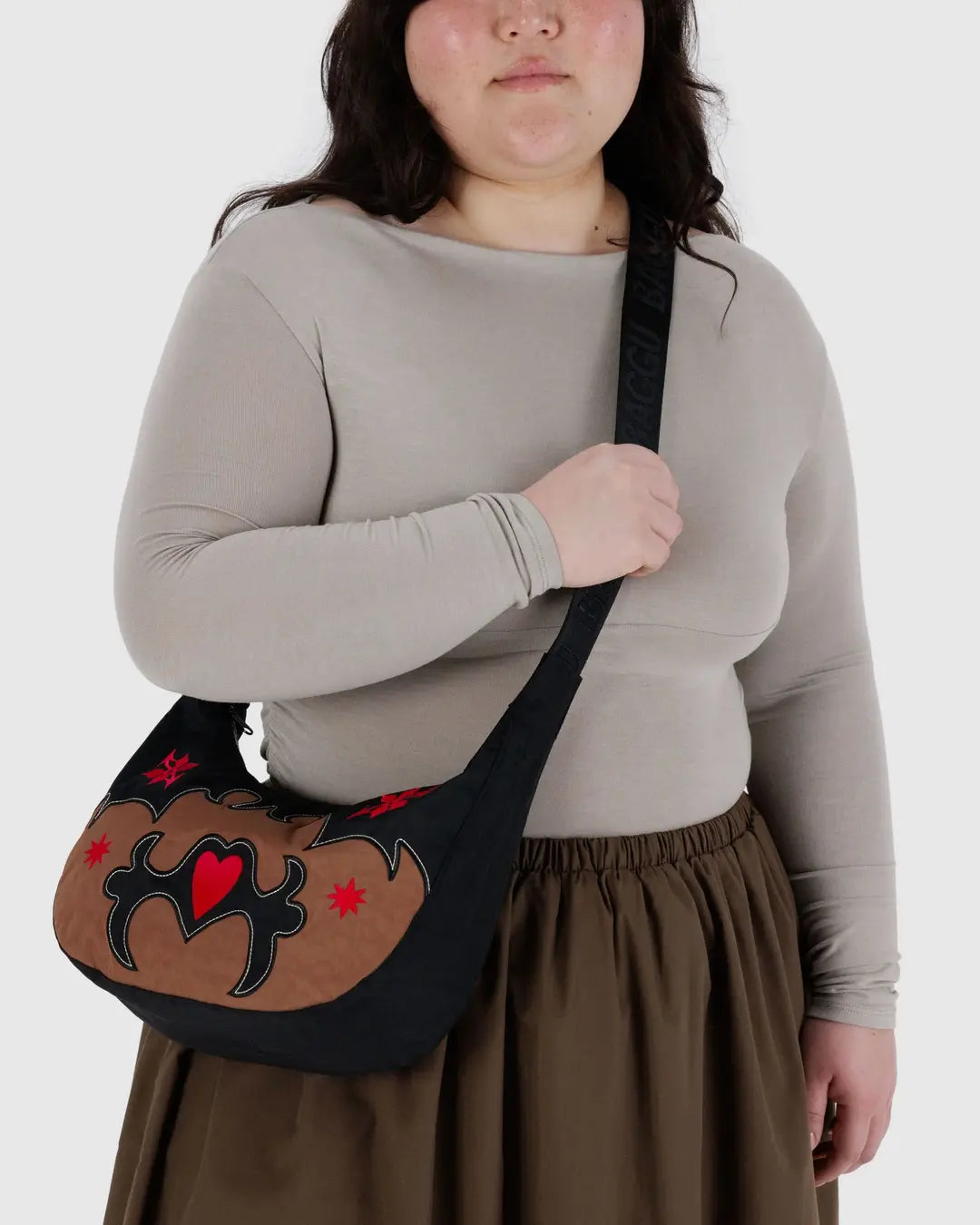 Baggu Medium Nylon Crescent Bag - Multiple Options