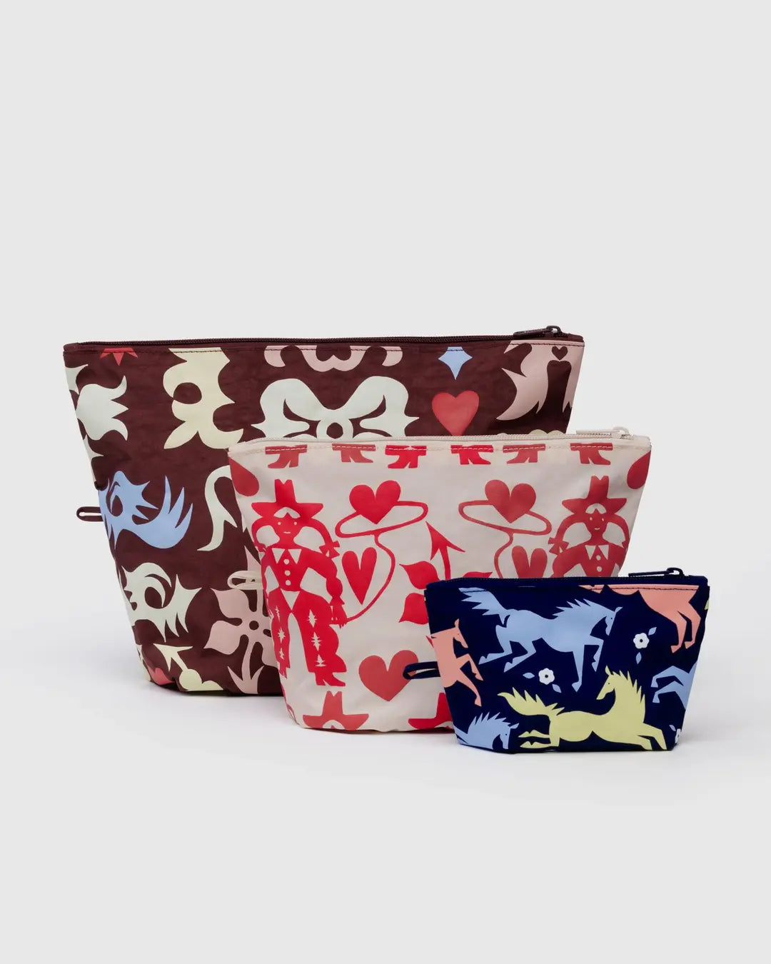 Baggu Go Pouch Set - Multiple Options