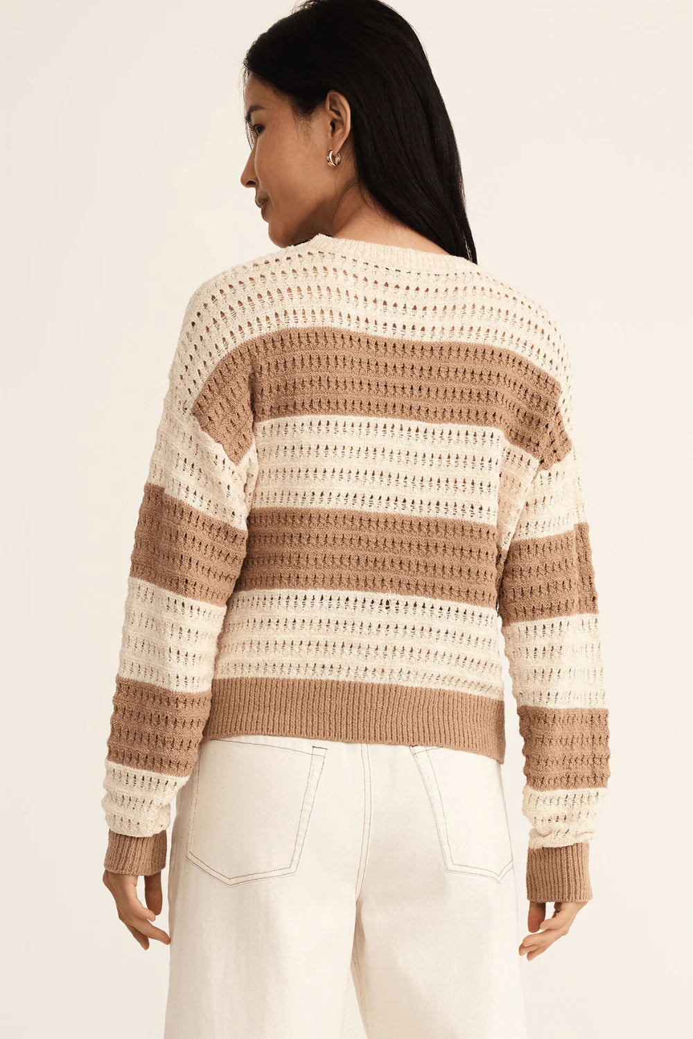 Z Supply Bonaparte Sweater, Iced Coffee