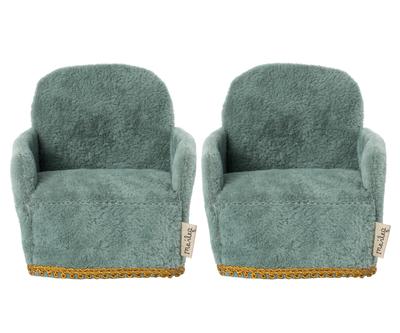 Maileg Chairs (2 Pack), Mouse