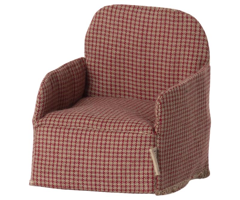 Maileg Chair, Mouse - Red